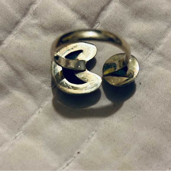 Sterling 925 moon/ crescent moon ring - Picture 4 of 8